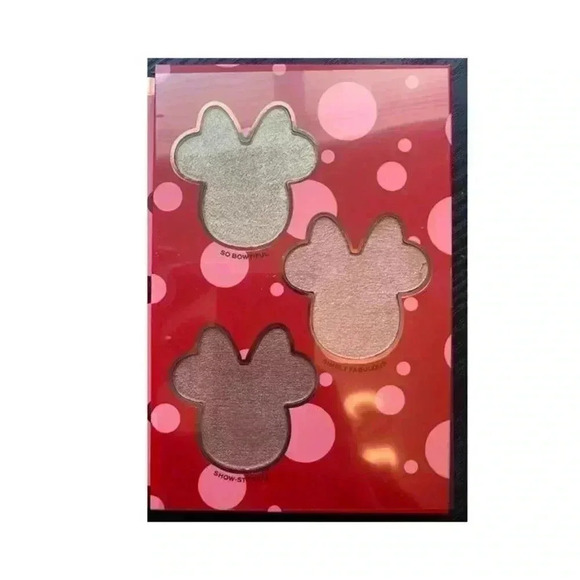 Disney‎ Minnie Mouse Eyeshadow Palette & Lip Gloss Trio by Revolution Makeup - Picture 3 of 9